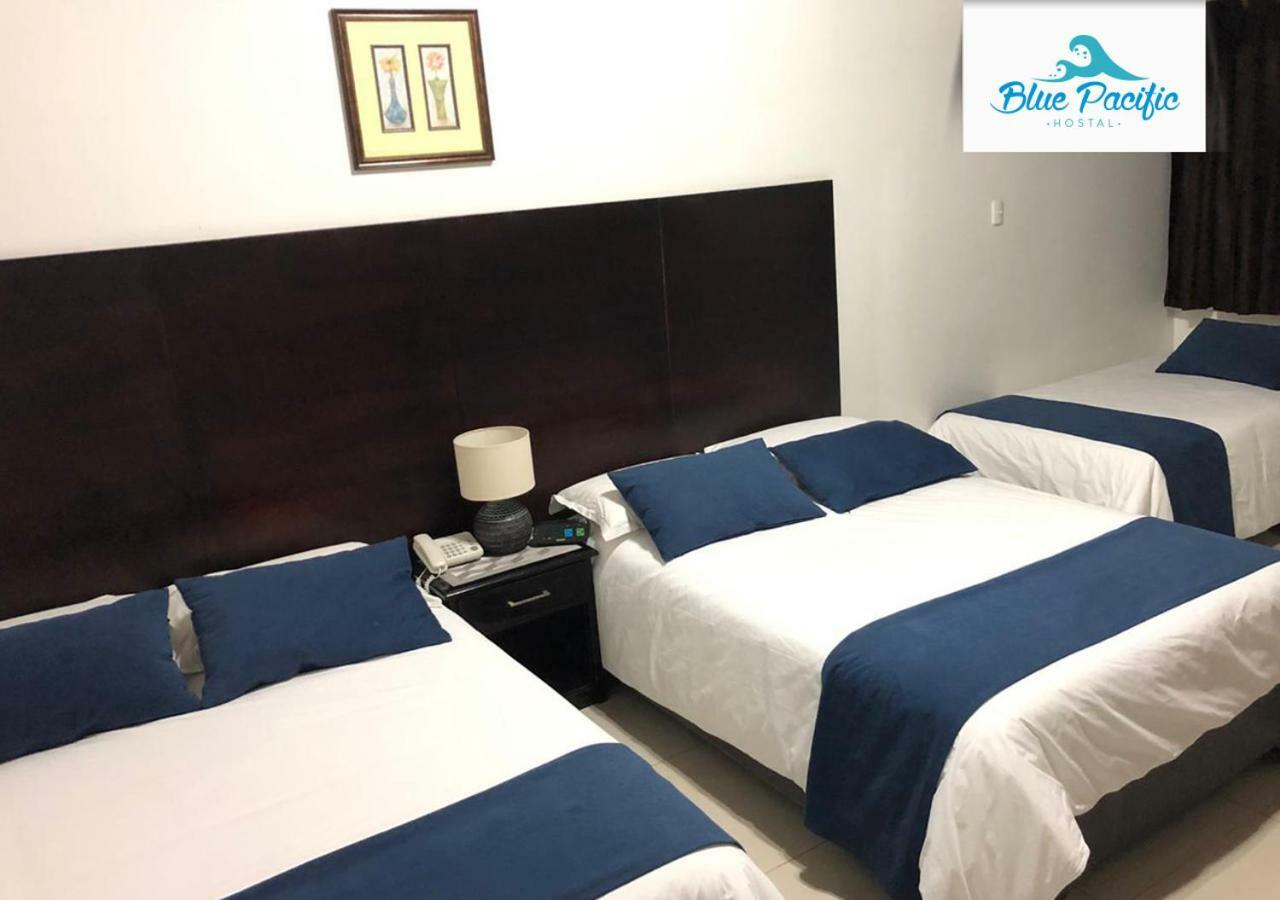 Hostal Blue Pacific Manta Extérieur photo